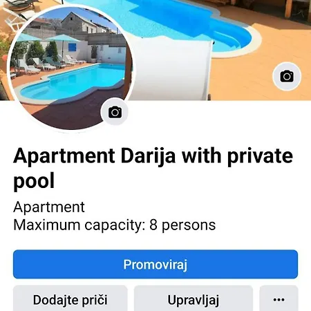 Darija With Private Pool Kaštela